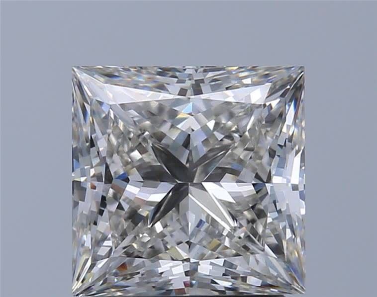 2.01ct G VS1 Rare Carat Ideal Cut Princess Lab Grown Diamond