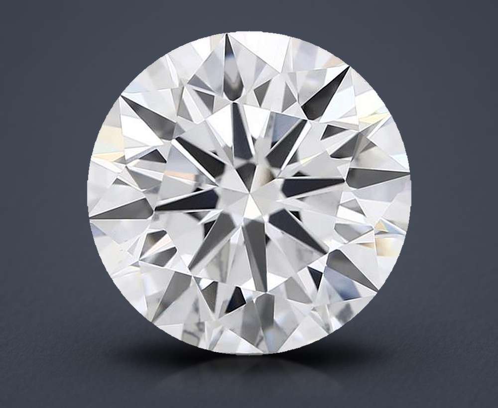 7.66 Carat Round Lab Diamond
