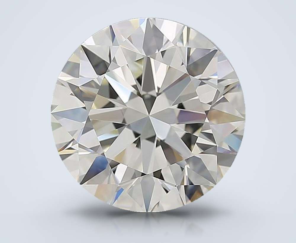 6.01 Carat Round Natural Diamond