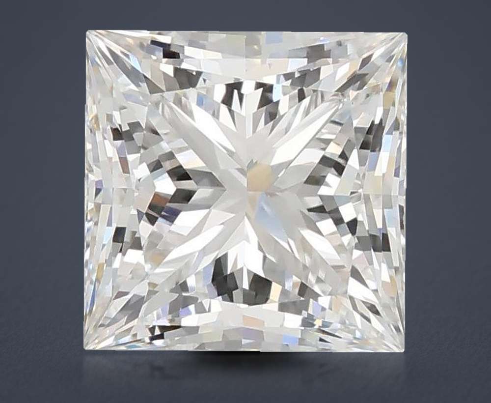2.60 Carat Princess Lab Diamond