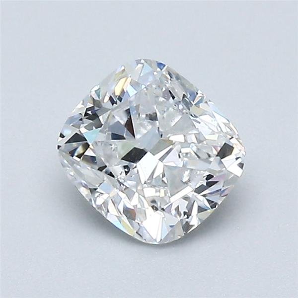 0.81ct D SI2 Very Good Cut Cushion Diamond