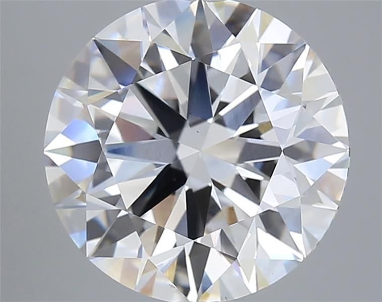 5.35ct G VS1 Rare Carat Ideal Cut Round Lab Grown Diamond