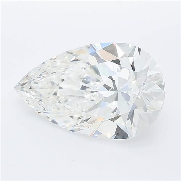 2.26ct F VS1 Very Good Cut Pear Lab Grown Diamond