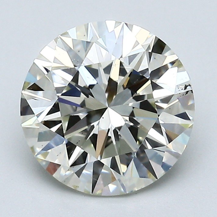 2.40ct K SI1 Very Good Cut Round Diamond