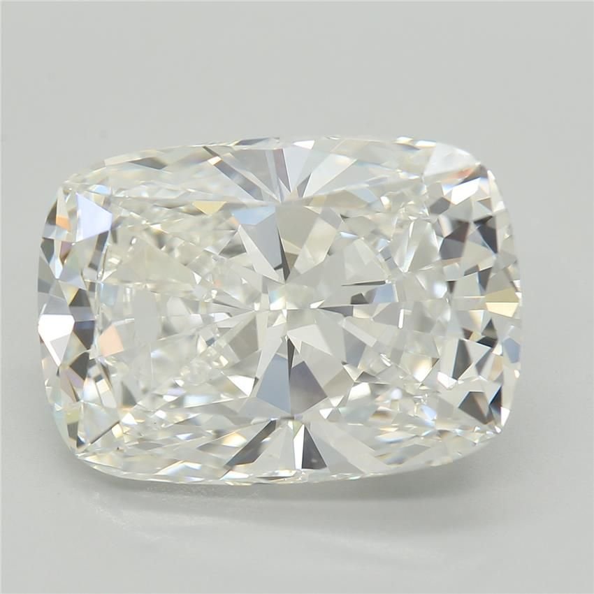6.55ct E VVS2 Rare Carat Ideal Cut Cushion Lab Grown Diamond