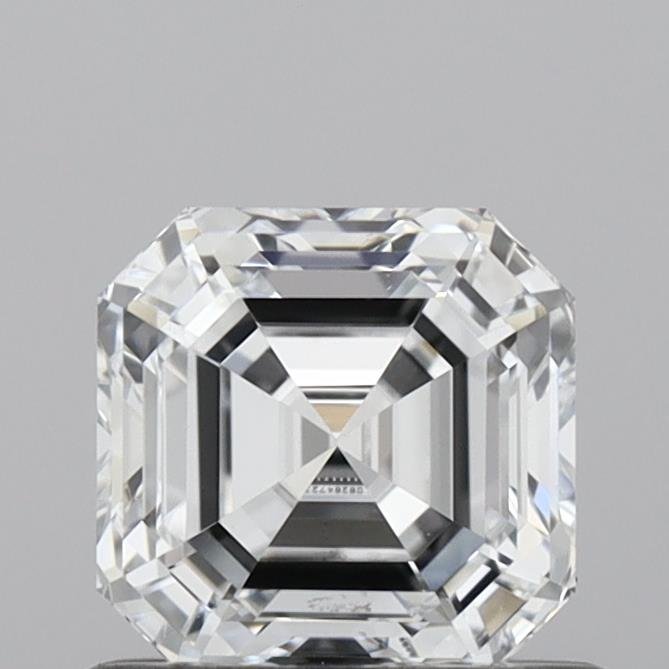 0.86ct D VS1 Rare Carat Ideal Cut Asscher Lab Grown Diamond