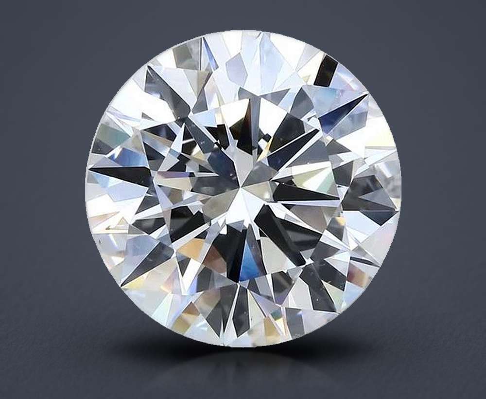 7.01 Carat Round Natural Diamond
