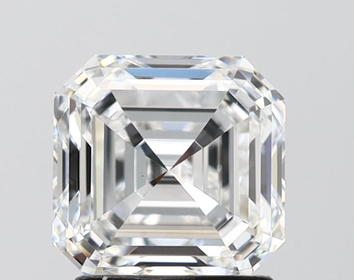 1.90ct E VS1 Very Good Cut Asscher Lab Grown Diamond