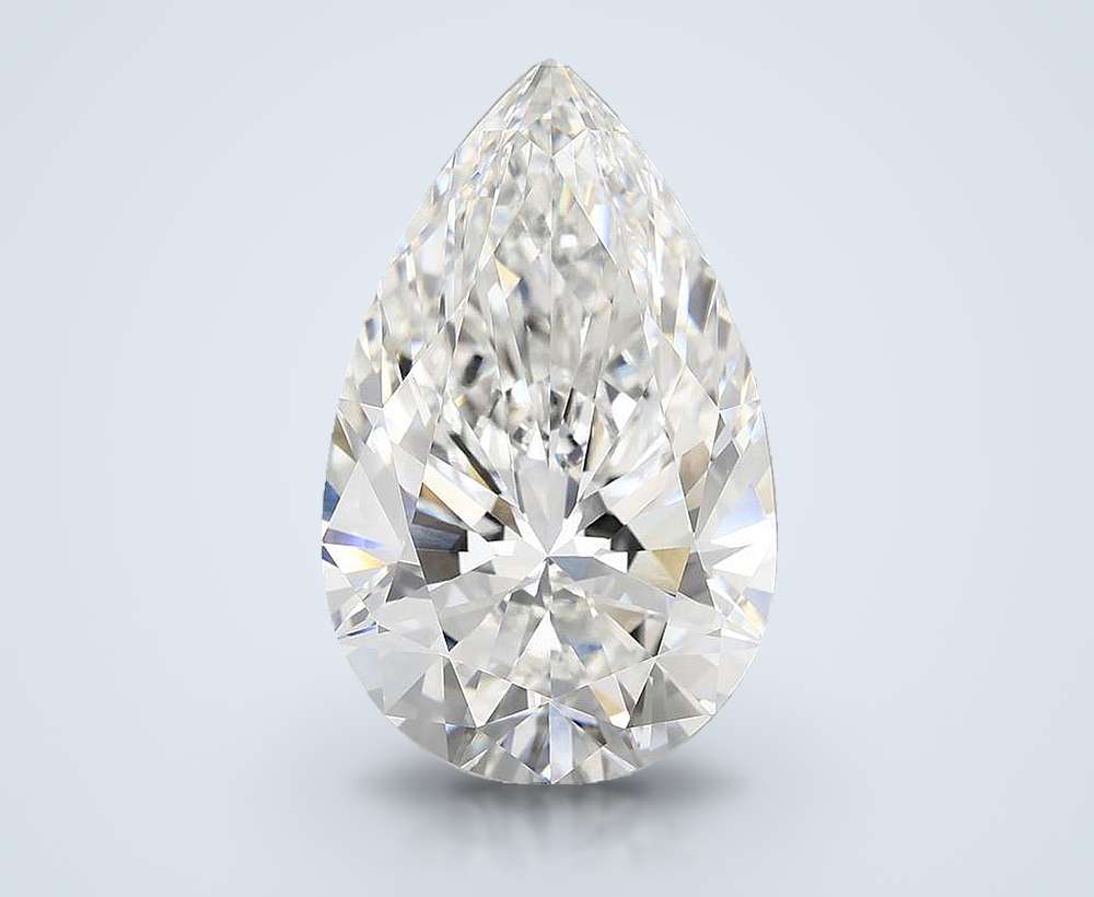 10.65 Carat Pear Lab Diamond