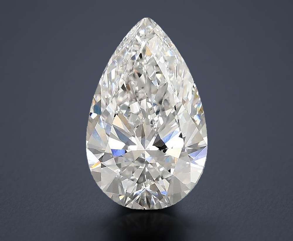 2.00 Carat Pear Lab Diamond