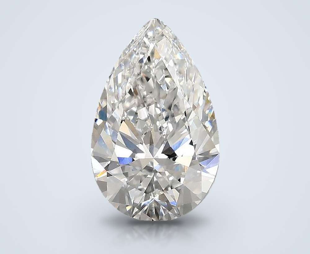 2.00 Carat Pear Lab Diamond
