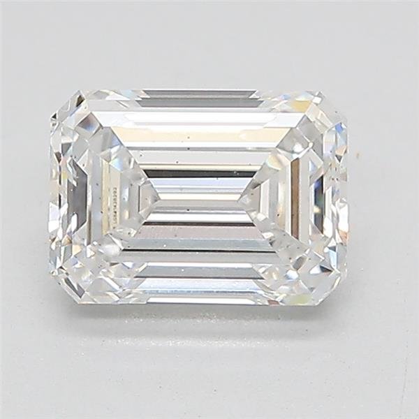 1.45ct E VS2 Rare Carat Ideal Cut Emerald Lab Grown Diamond