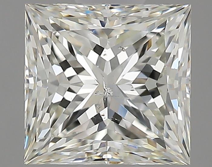2.00ct J SI2 Rare Carat Ideal Cut Princess Diamond