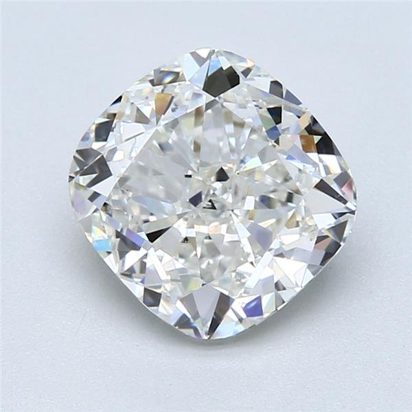 3.04ct H VS1 Rare Carat Ideal Cut Cushion Diamond