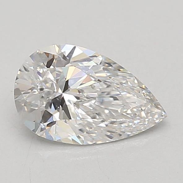 0.97ct D VS1 Rare Carat Ideal Cut Pear Lab Grown Diamond