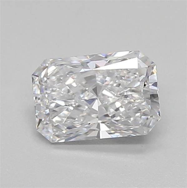0.60ct D VVS2 Rare Carat Ideal Cut Radiant Lab Grown Diamond