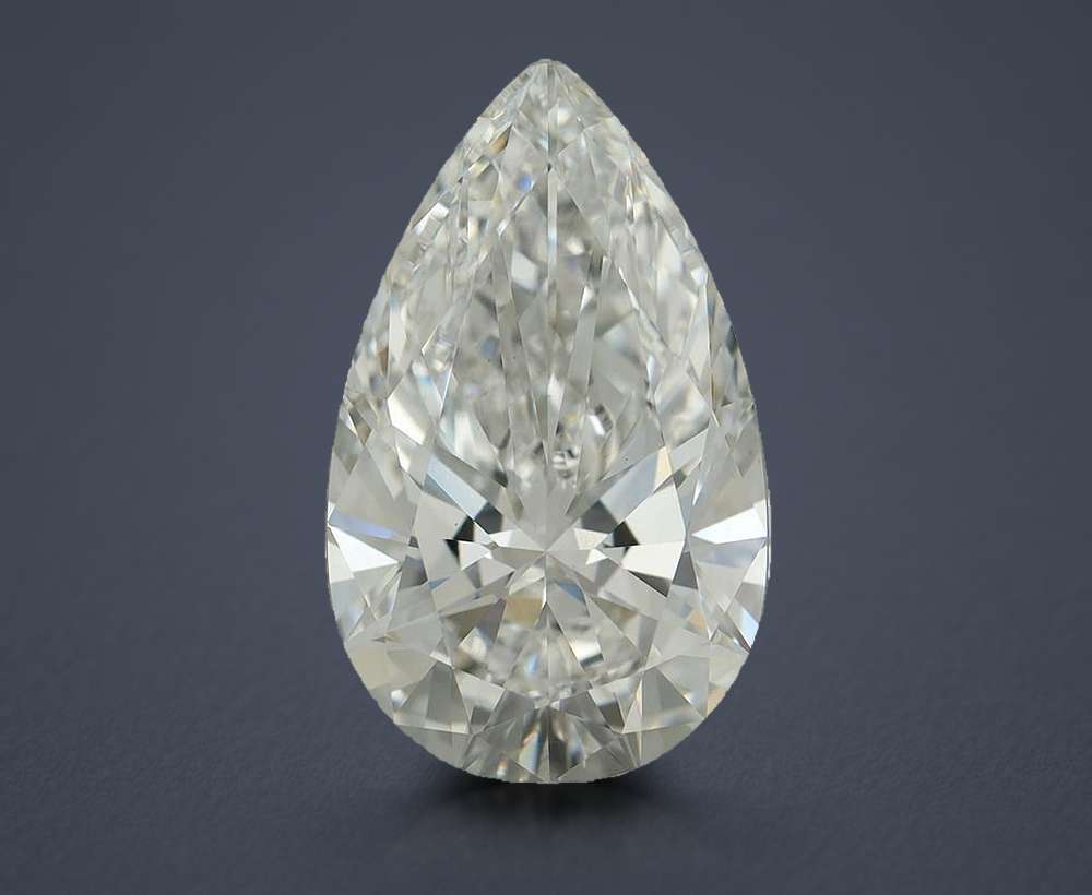 4.52 Carat Pear Lab Diamond