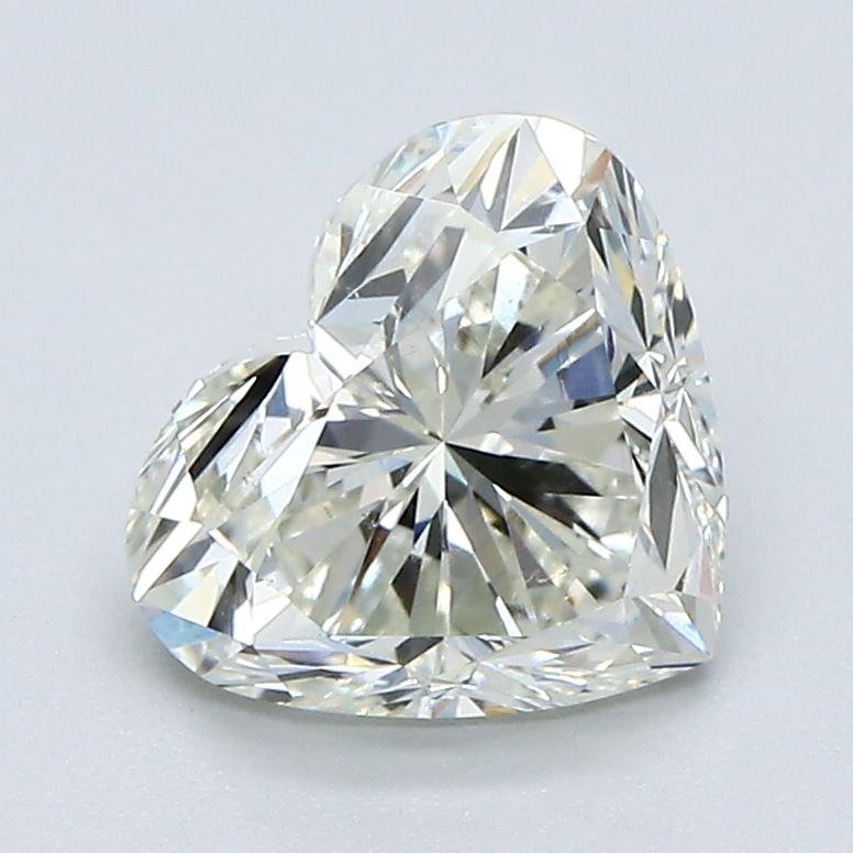 1.52ct K SI1 Rare Carat Ideal Cut Heart Diamond