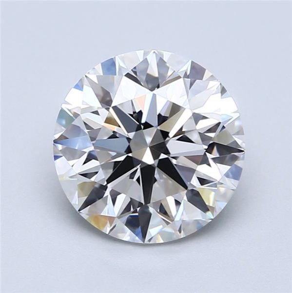 2.80ct F VVS2 Rare Carat Ideal Cut Round Diamond
