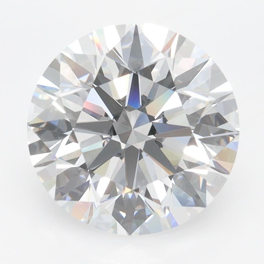 3.35ct D IF Rare Carat Ideal Cut Round Lab Grown Diamond
