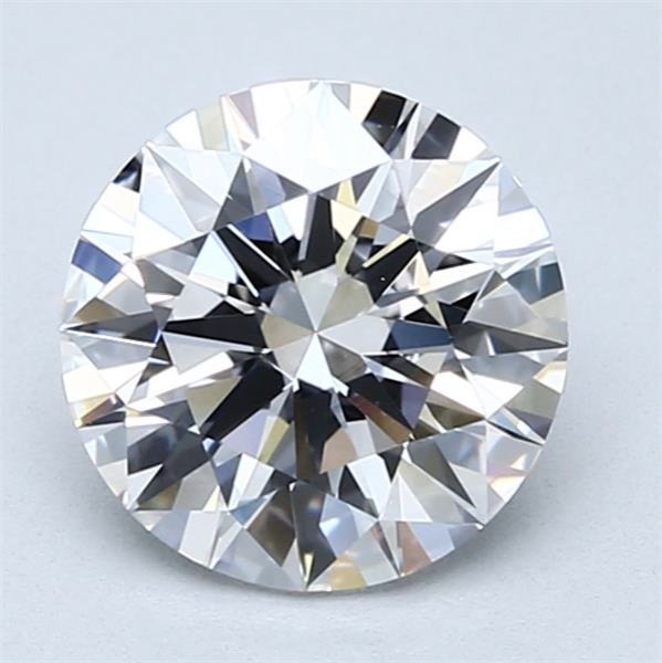 2.10ct D VVS1 Excellent Cut Round Diamond