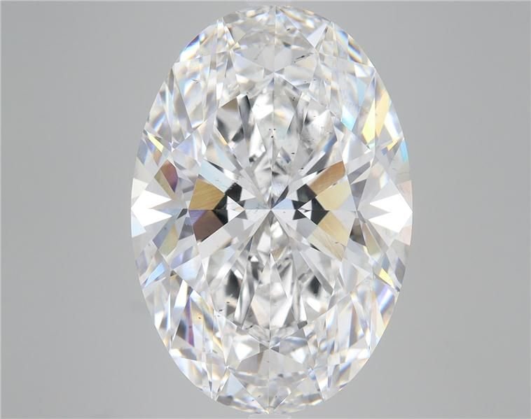12.83ct F SI1 Rare Carat Ideal Cut Oval Lab Grown Diamond