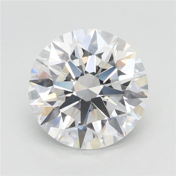 2.58ct E VVS1 Rare Carat Ideal Cut Round Lab Grown Diamond