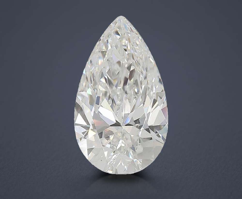 4.02 Carat Pear Lab Diamond