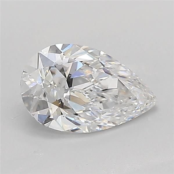 0.78ct D VS1 Rare Carat Ideal Cut Pear Lab Grown Diamond