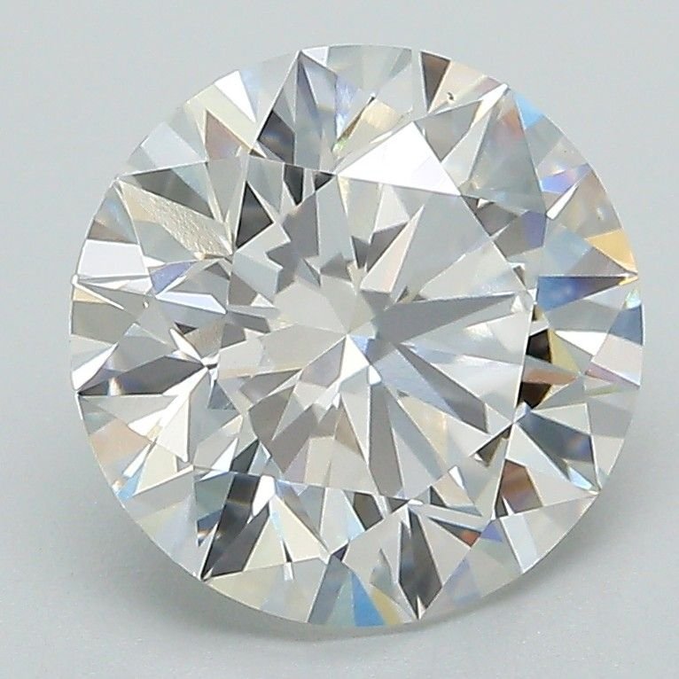 3.05ct G VVS2 Rare Carat Ideal Cut Round Lab Grown Diamond