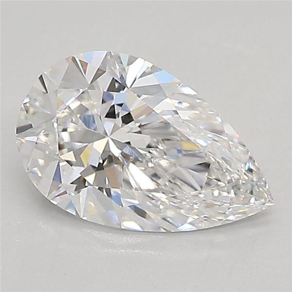 1.35ct D VVS2 Rare Carat Ideal Cut Pear Lab Grown Diamond