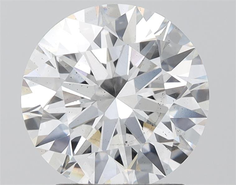 3.02ct E SI1 Rare Carat Ideal Cut Round Lab Grown Diamond