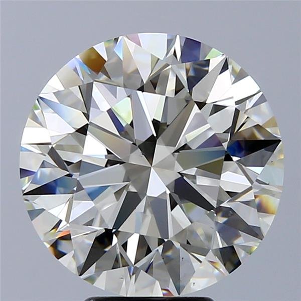 6.03ct K VS2 Rare Carat Ideal Cut Round Diamond