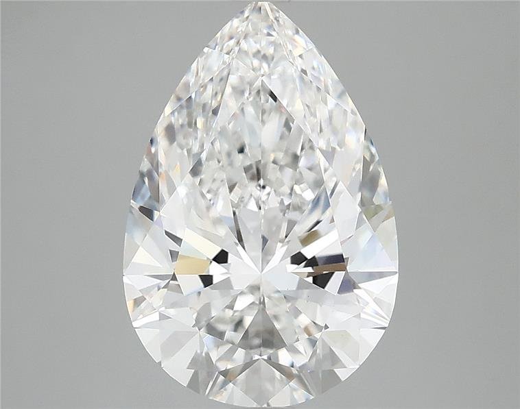 3.91 Carat Pear Lab Diamond