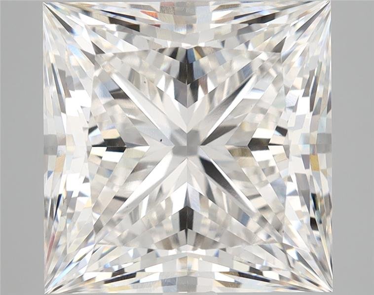 8.82ct F VS1 Rare Carat Ideal Cut Princess Lab Grown Diamond