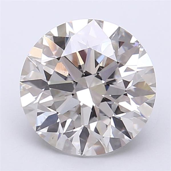2.54 Carat Round Lab Diamond