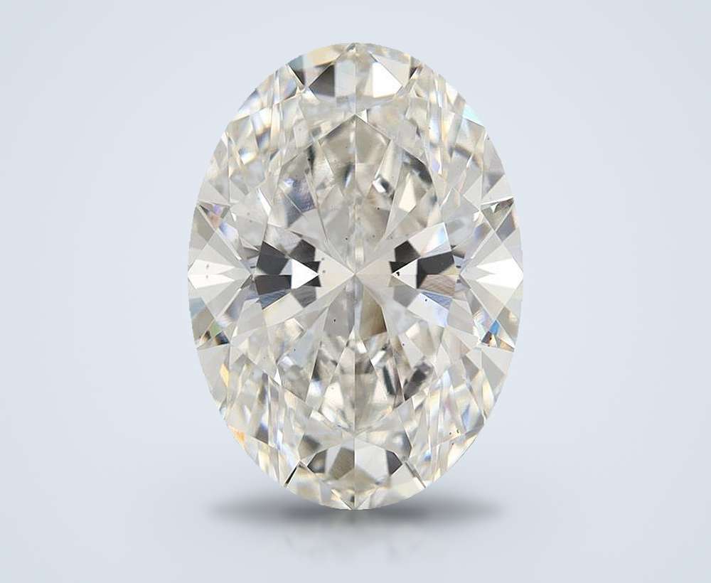 6.37 Carat Oval Lab Diamond