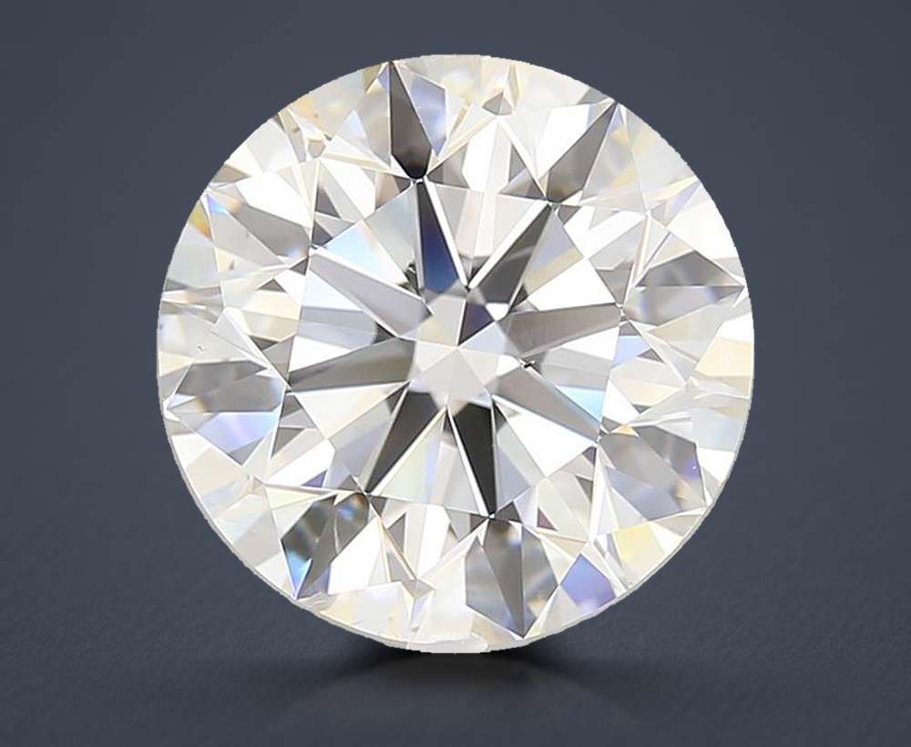 5.00 Carat Round Natural Diamond