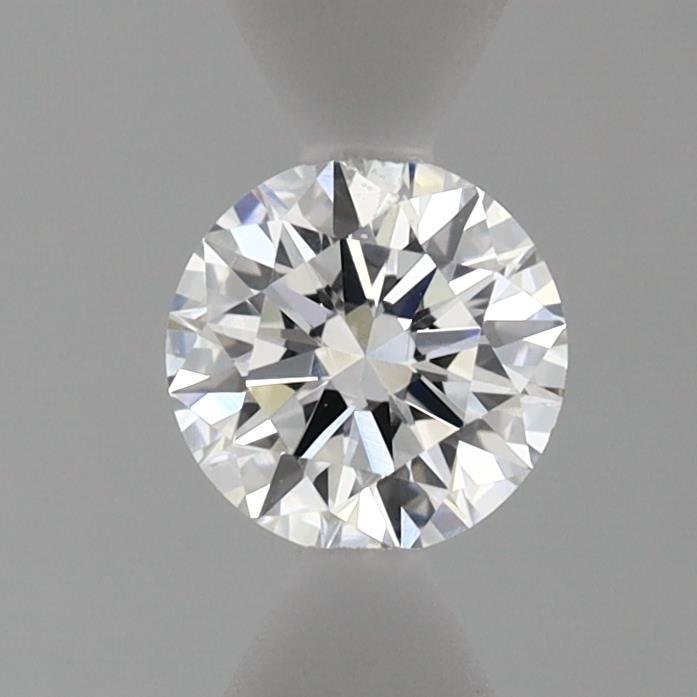 0.51ct F VVS2 Very Good Cut Round Lab Grown Diamond