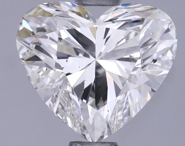1.00ct H SI1 Rare Carat Ideal Cut Heart Lab Grown Diamond