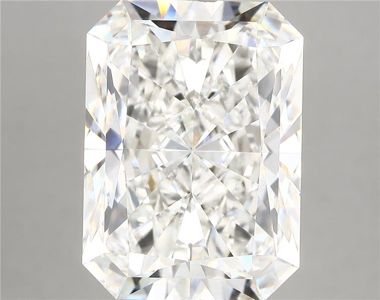 15.14ct F VS1 Rare Carat Ideal Cut Radiant Lab Grown Diamond