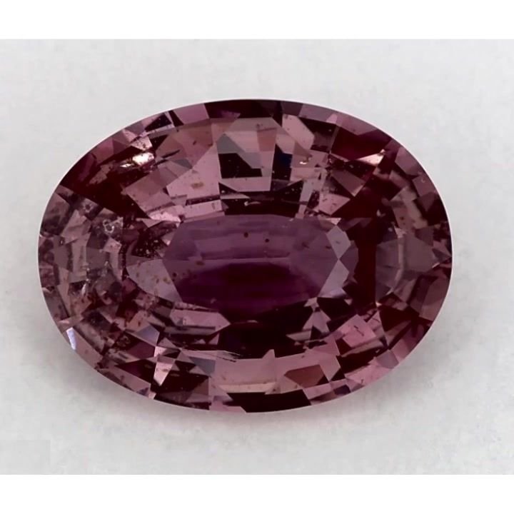 4.32 Carat Pink Oval Sapphire
