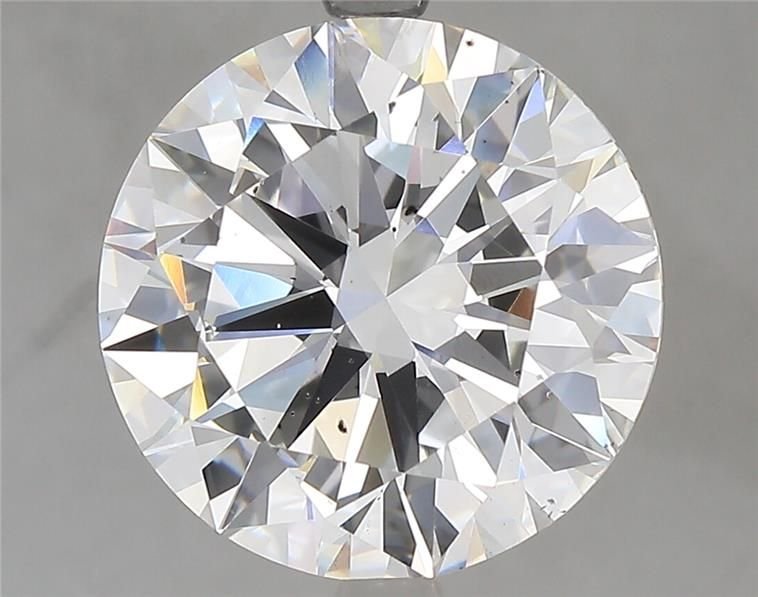 6.14ct E VS2 Excellent Cut Round Lab Grown Diamond