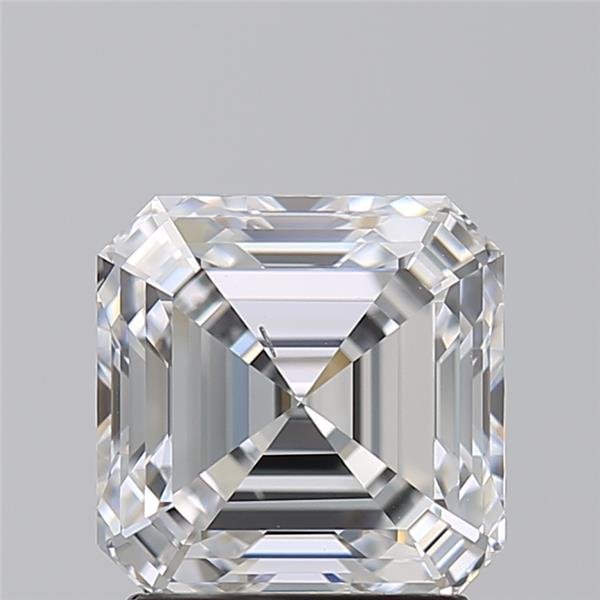 2.14ct D SI1 Rare Carat Ideal Cut Asscher Lab Grown Diamond