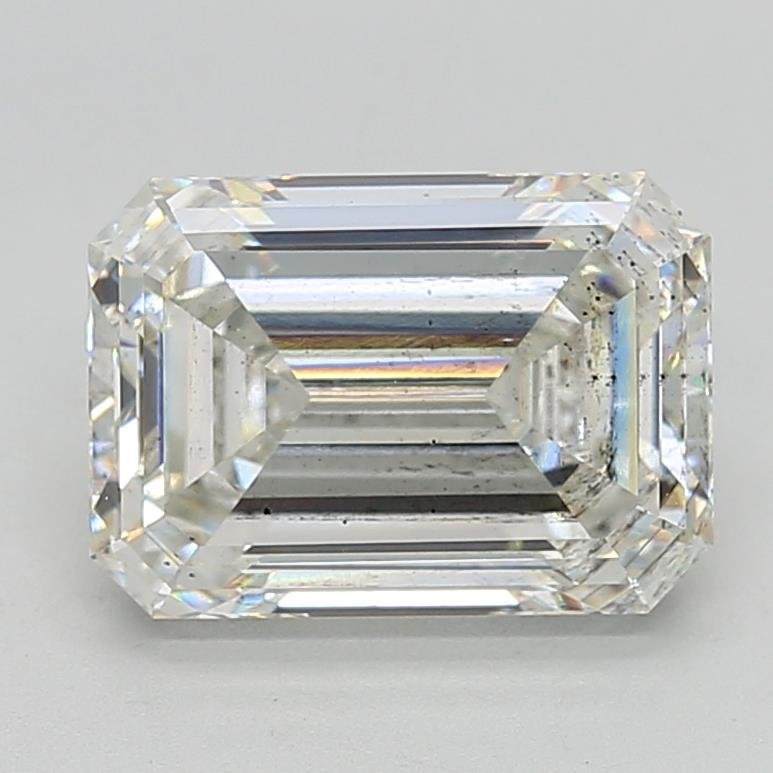 5.03ct G SI2 Very Good Cut Emerald Lab Grown Diamond