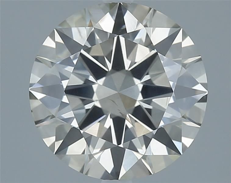 2.71ct J SI2 Rare Carat Ideal Cut Round Diamond