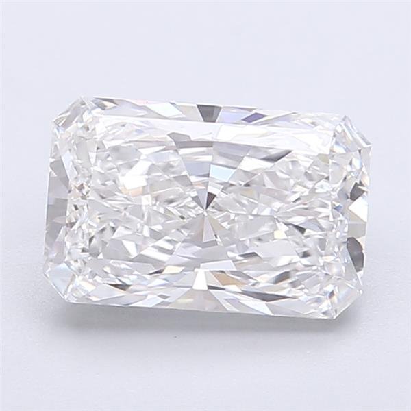 2.35ct D VVS2 Rare Carat Ideal Cut Radiant Lab Grown Diamond