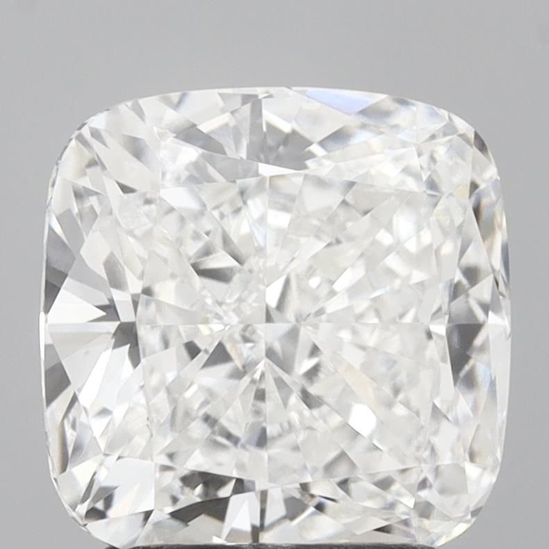 2.52ct E VVS1 Rare Carat Ideal Cut Cushion Lab Grown Diamond