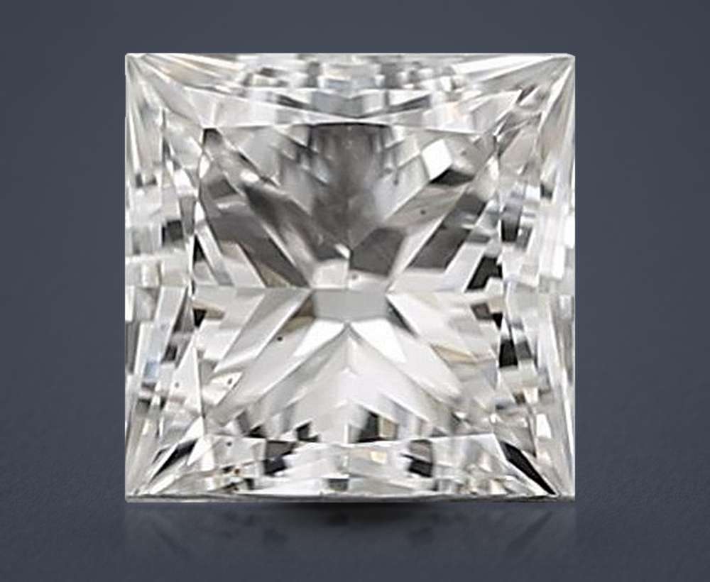 0.74 Carat Princess Lab Diamond