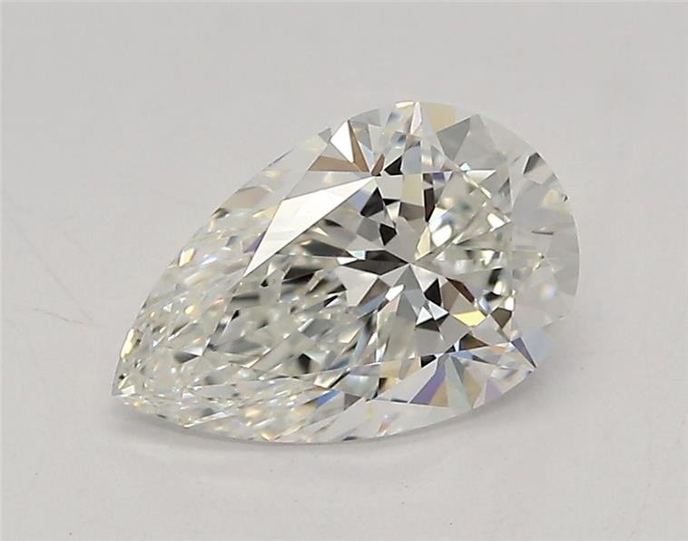 1.29ct E VVS2 Rare Carat Ideal Cut Pear Lab Grown Diamond